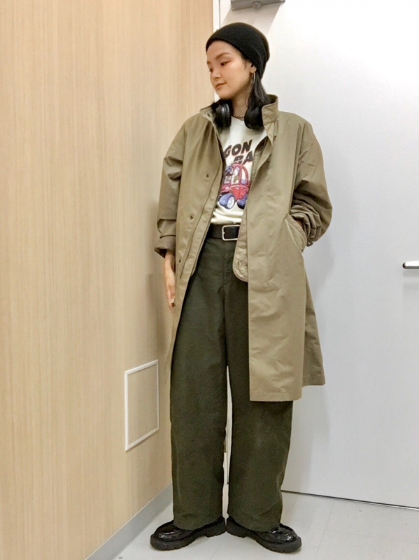 ウィンドプルーフ2WAYコートのコーディネート・着用イメージ｜ユニクロ公式