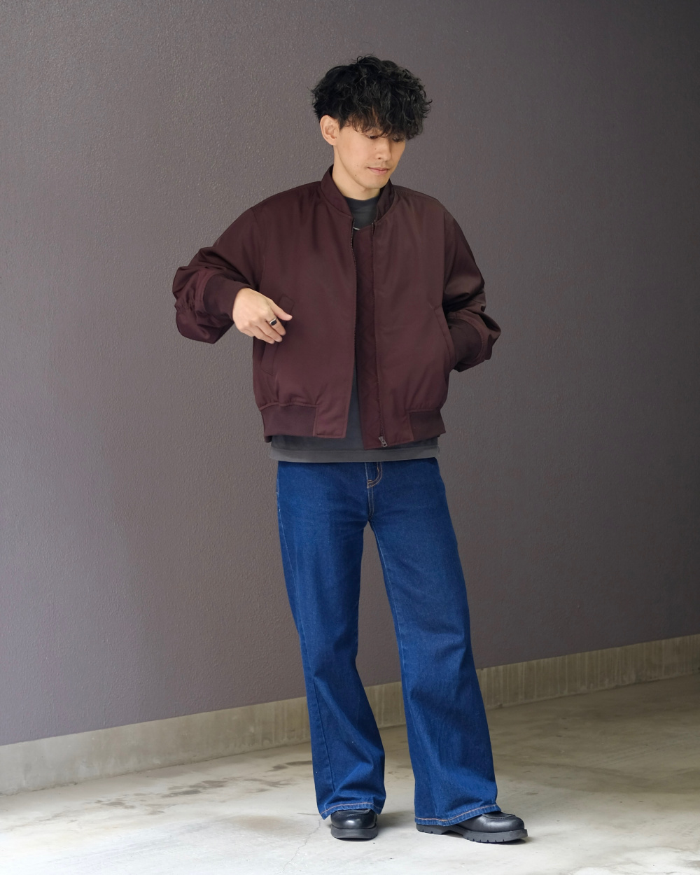 ボマージャケット」の着用コーディネート| ユニクロ公式