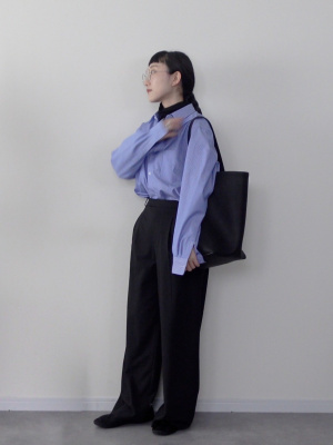 ユニクロ公式 | タックワイドパンツ（丈標準68～70cm）