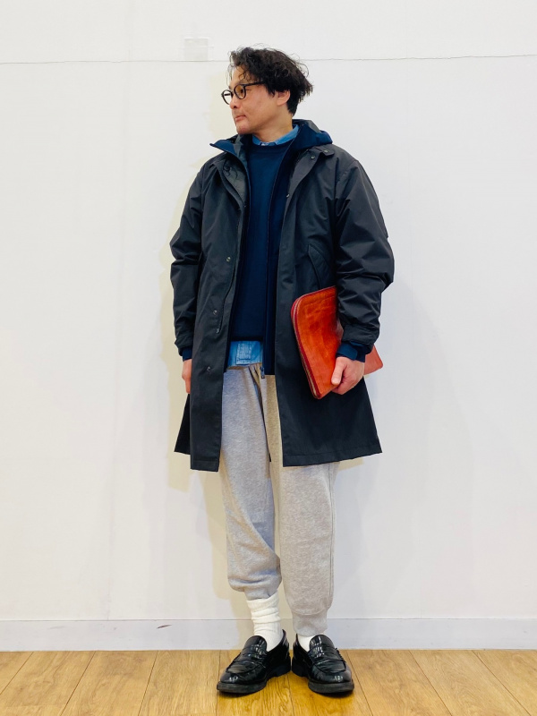 ウィンドプルーフ2WAYコート（メンズ）の着用コーディネート一覧