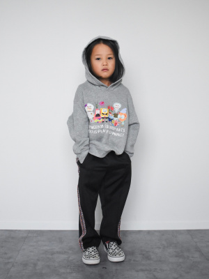 【UNIQLO】スポンジ・ボブ CPFM スウェットパーカ XL グレー 完売品 ユニクロ公式 | スポンジ・ボブ カクタスプラントフリー