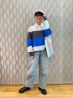 ユニクロ公式 | ボクシーラガーポロシャツ