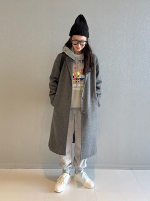 ユニクロ公式 | ダブルフェイスチェスターロングコート
