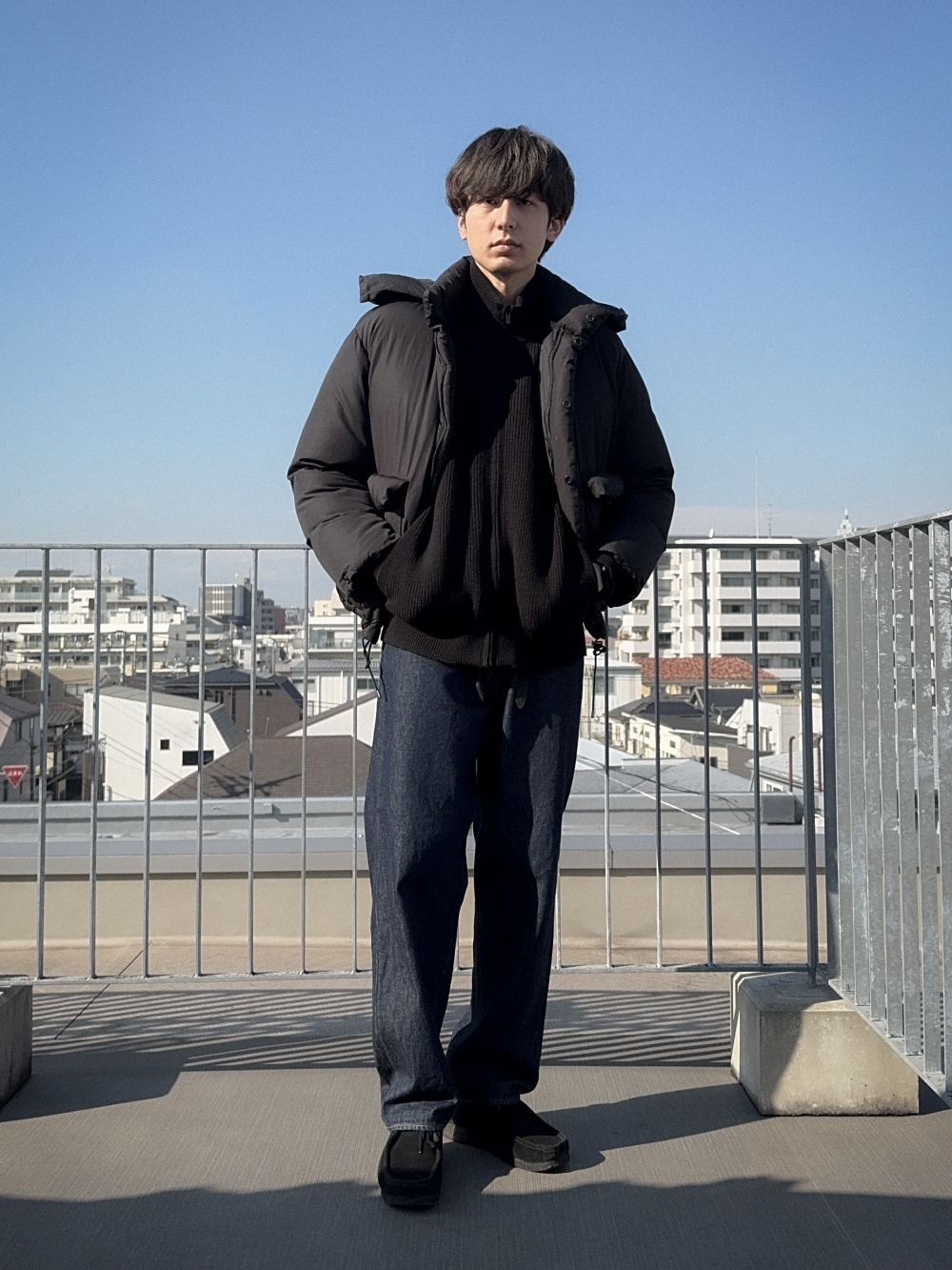 uniqlo +J 】ミドルゲージリブフルジップセーター Lサイズ ミドル