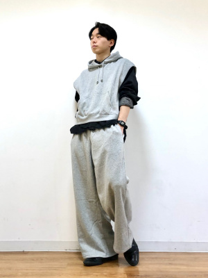 ユニクロ公式 | スウェットワイドパンツ/丈長め