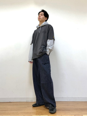 ユニクロ公式 | リネンブレンドイージーパンツ丈長め 