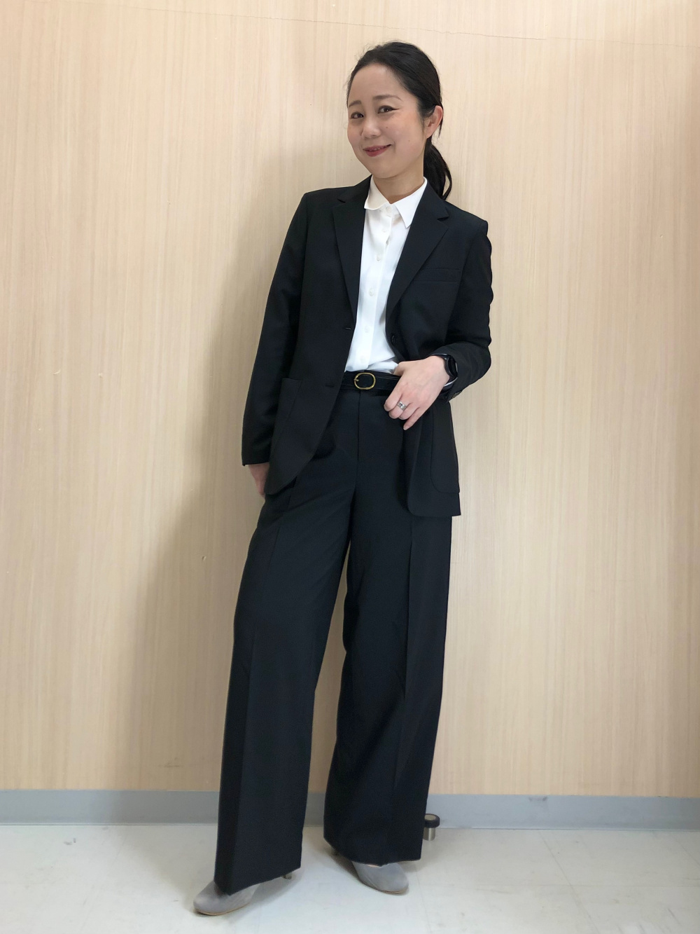 【一部予約販売】 感動ジャケットリラックスフィット、感動ワイドパンツ」の着用 スーツ・フォーマル・ドレス
