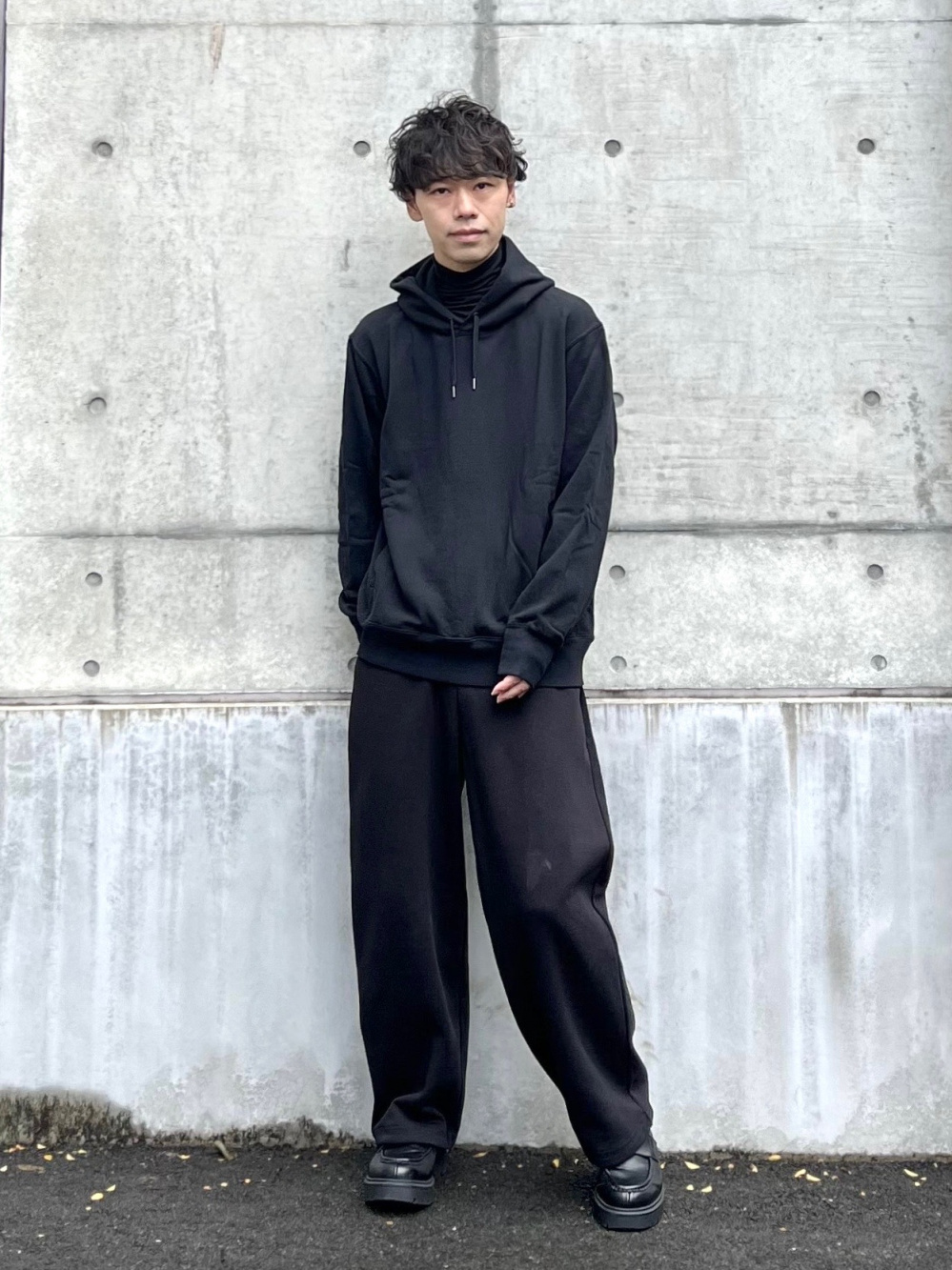 極暖ヒートテックカシミヤブレンドタートルネックT、ブロードオーバー