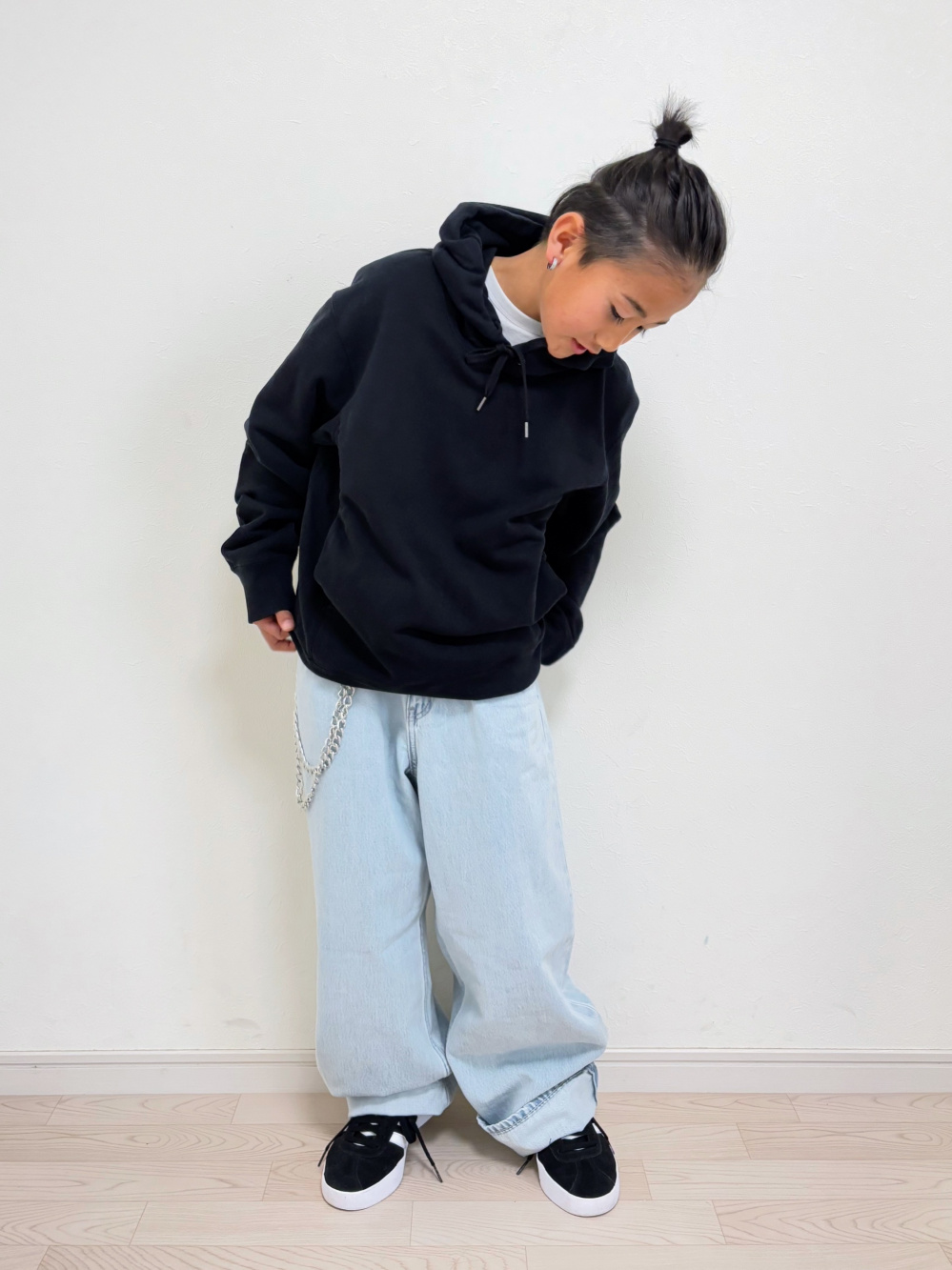 m*3様 IRO IRO ユニセックス パーカー Tシャツ ワイドパンツ コーデ fvai450a.jpg?1