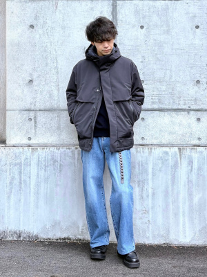 ★試着のみ★UNIQLO +J ハイブリッドダウンオーバーサイズパーカ　S ユニクロ公式 | ハイブリッドダウンオーバーサイズパーカ