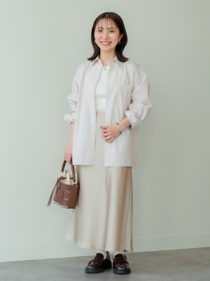 ユニクロ公式 | サテンスカート/丈短め