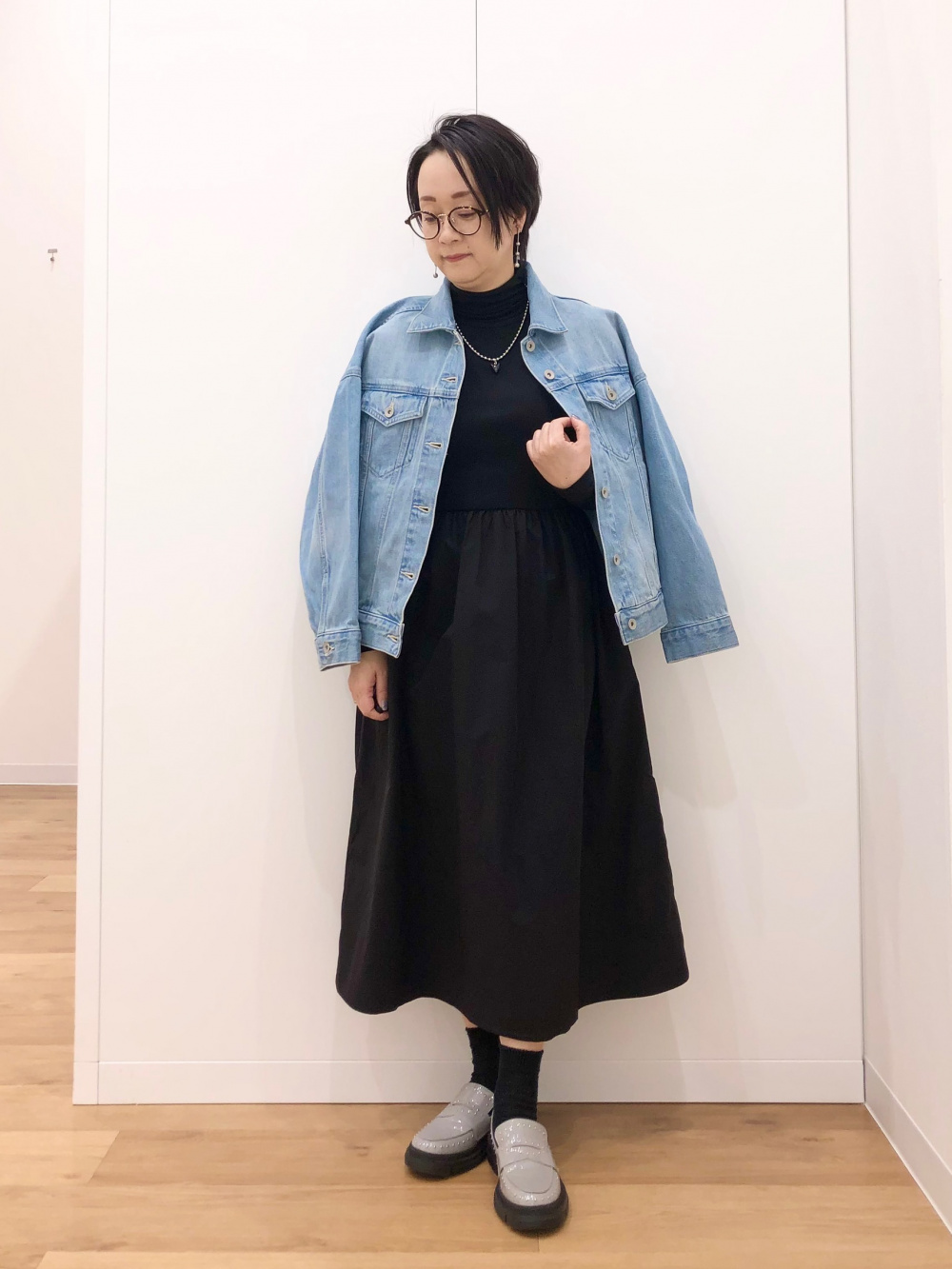 極暖ヒートテックカシミヤブレンドタートルネックT、カシミヤ
