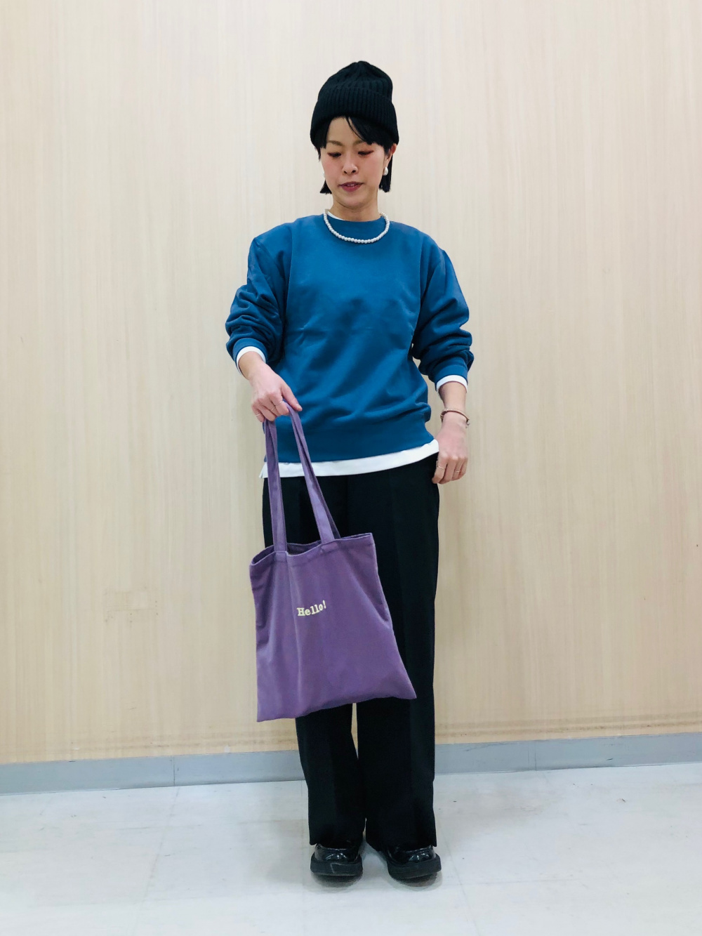 米津玄師UT STRAY SHEEP / リラックスフィット、デニムタックパンツ