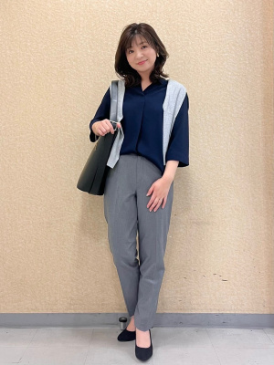 ユニクロ公式 | レーヨンスキッパーブラウス/7分袖