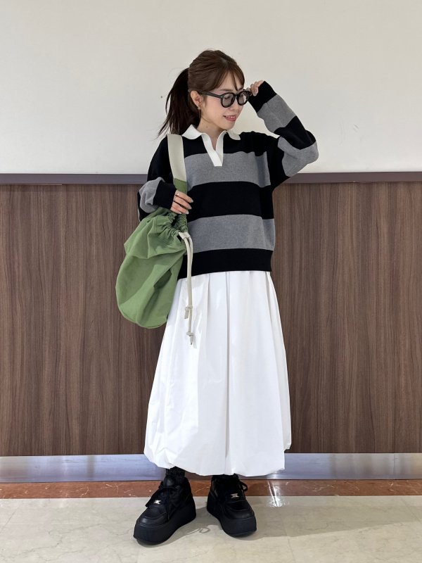 ゆみL Shimamura] Light-colored casual ♥︎ Yumi's new release