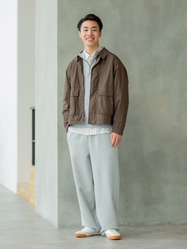 UNIQLO - 新品ユニクロC 2025SS コットンショートブルゾン
