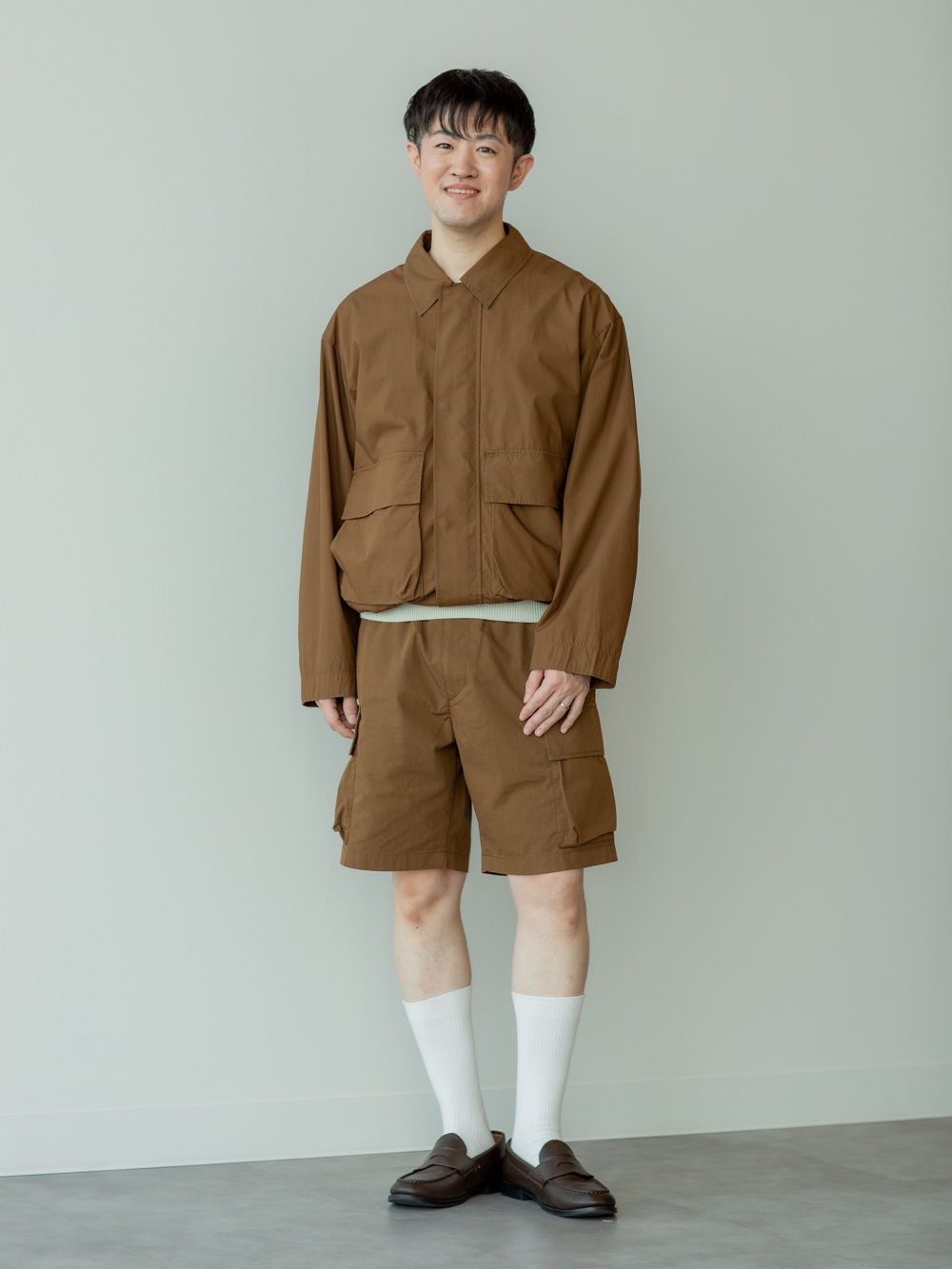 UNIQLO コットンショートブルゾン UNIQLO：Cのコットンショートブルゾン この春大活躍間違いなし