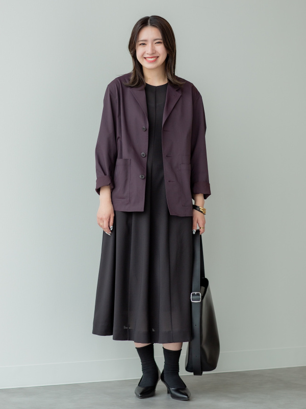 新品 UNIQLO:Cメッシュワンピース M ワイン 人気 完売品