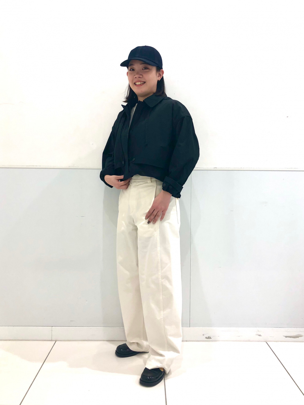 ウォッシャブルミラノリブニットパンツ、ユーティリティショート
