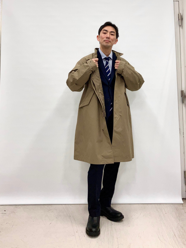 ウィンドプルーフ2WAYコートのコーディネート・着用イメージ｜ユニクロ公式