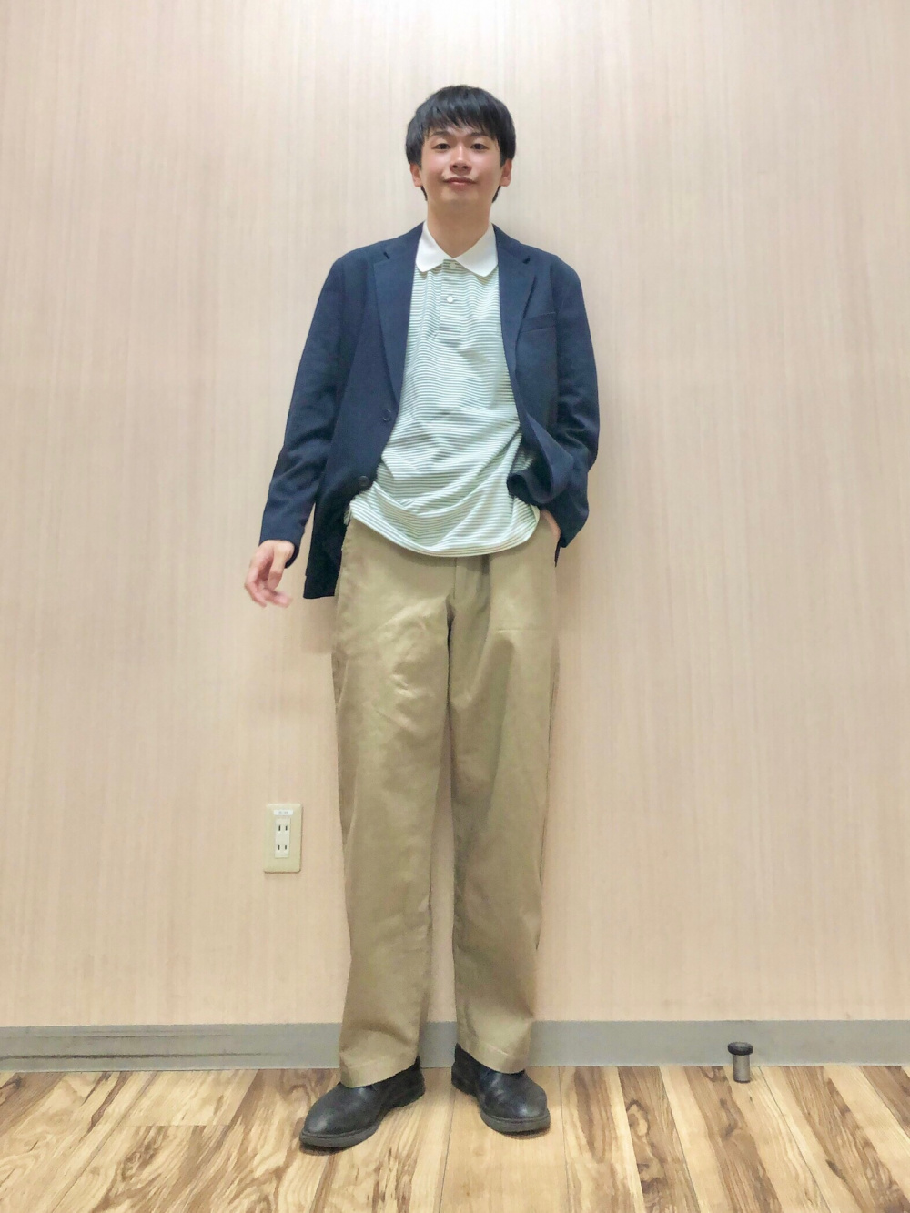 ✼ 専用 ✼ユニクロ 上下スーツ ダブルジャケット スマートアンクルパンツ コンフォート2Bジャケット、スマートアンクルパンツ（ウィンドウペン