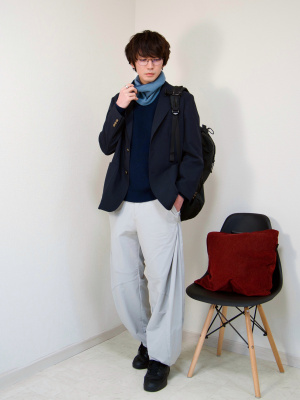 ユニクロ・JWA】1年間着用レビュー！感動ブレザー（袖丈着丈短め