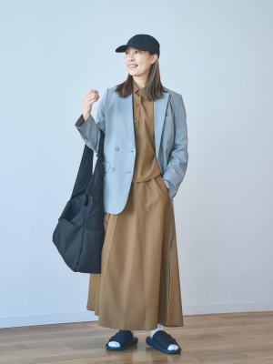 感動ダブルジャケットリラックスフィット　Mサイズ　ダークグレー ユニクロ公式 | 感動ダブルジャケットリラックスフィット