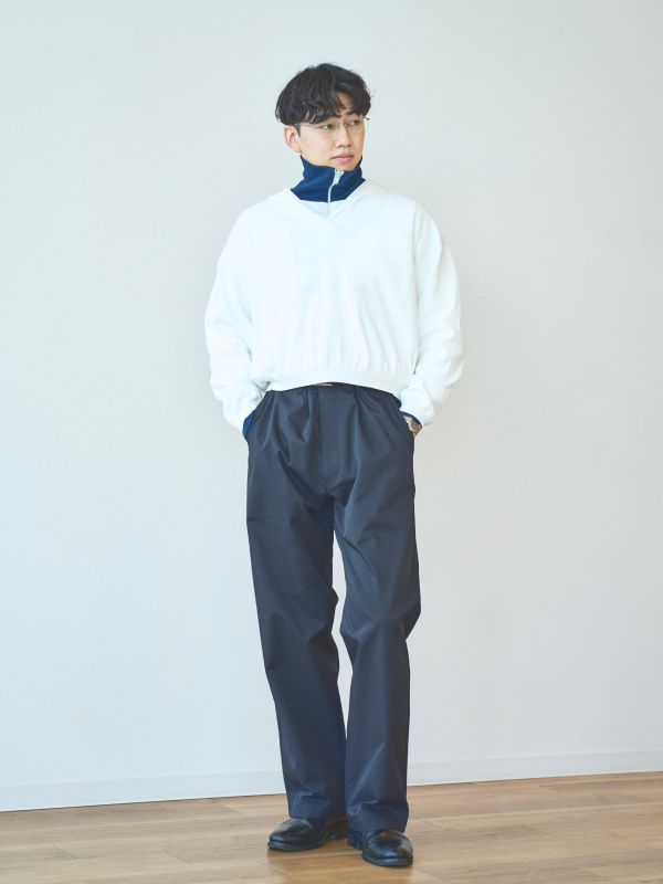 【新品タグ付き】ユニクロ　リラックスフーデッドセーター　ネイビー　XXL ユニクロ公式 | リラックスフーデッドセーター