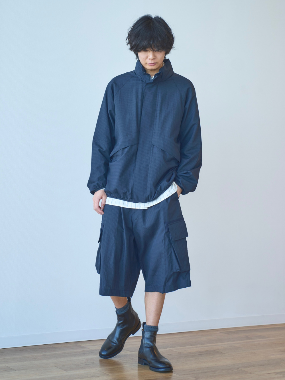 激推しブルゾン着回しコーデ13【UNIQLO:C】ライトウェイト