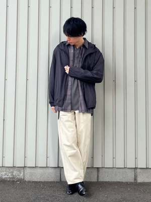 ユニクロ公式 | フランネルオーバーサイズチェックシャツ（長袖）