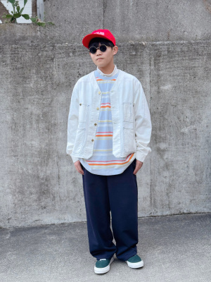GFFS logo mockneck long sleeve shirts(GFFSロゴモックネック