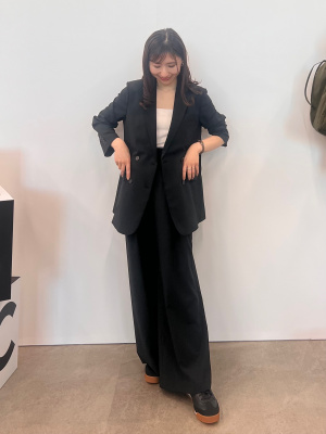 感動ダブルジャケット リラックスフィット ブラック　XXL ユニクロ公式 | 感動ダブルジャケットリラックスフィット