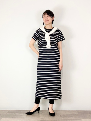 ユニクロ公式 | エアリズムコットンブラワンピース/半袖