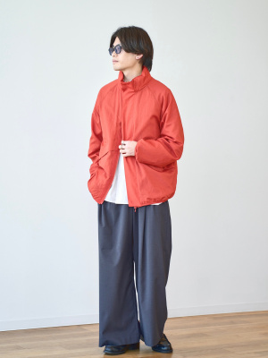 ライトウエイトスタンドブルゾン UNIQLO C セットアップ 激推しブルゾン着回しコーデ13【UNIQLO:C】ライトウェイト