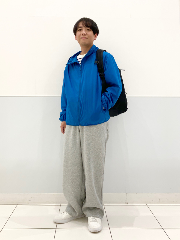スウェットワイドパンツ、ポケッタブルUVカットパーカ/NANODESIGNの