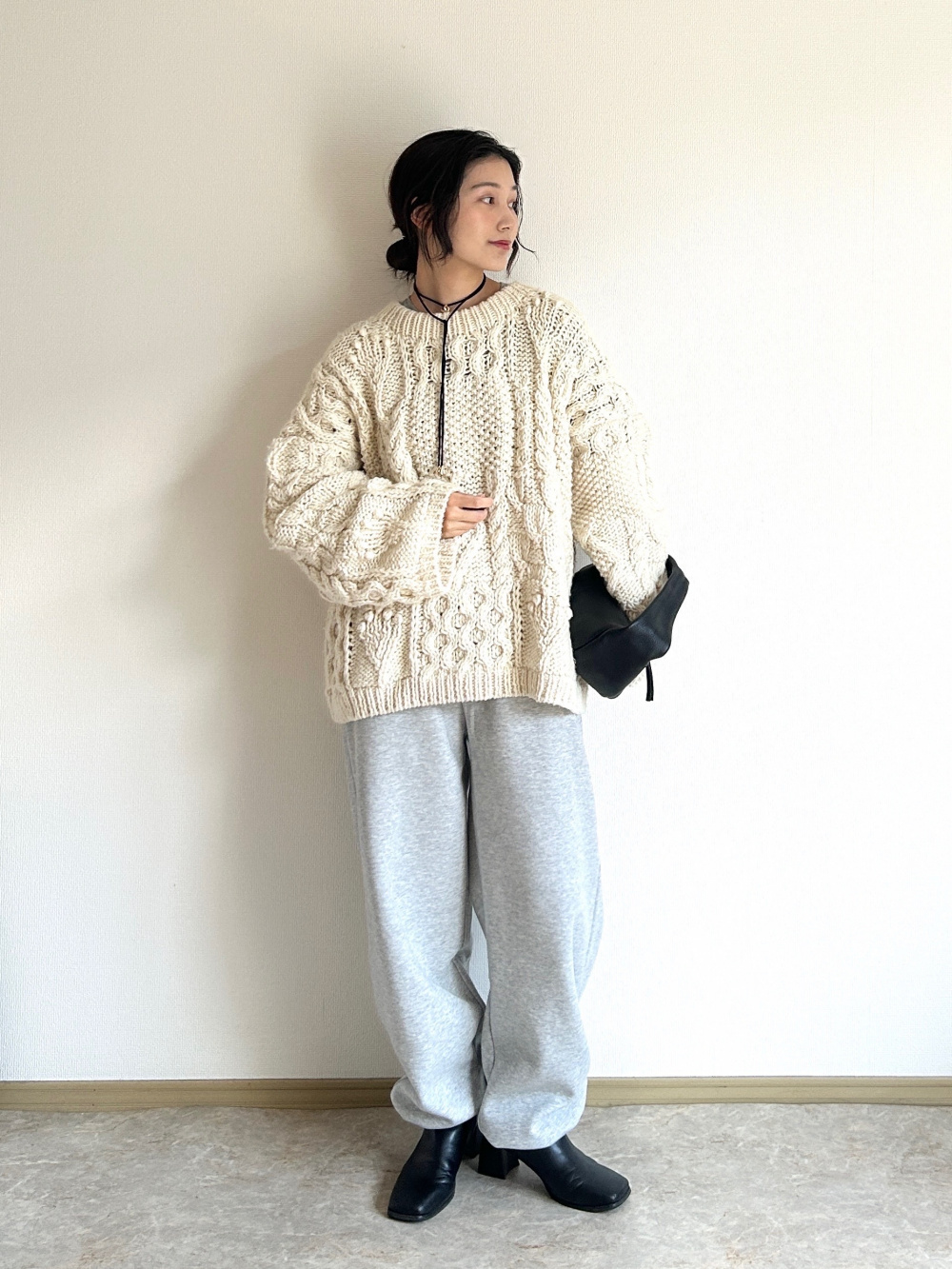 スウェットワイドパンツ」の着用コーディネート| ユニクロ公式