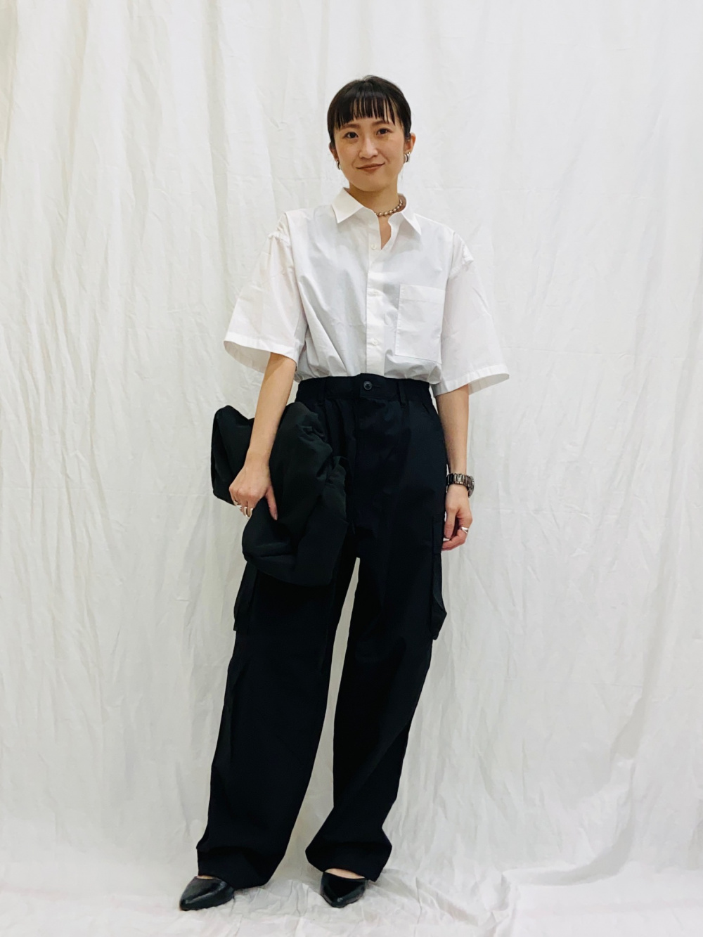 UNIQLOＣ フーデッドプルオーバーシャツ ユニクロ公式 | フーデッドプルオーバーシャツ