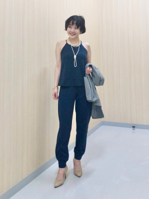 UNIQLO クレープジャージーブラキャミソール　ホルターネックブラタンクトップ ユニクロ公式 | クレープジャージーブラキャミソール