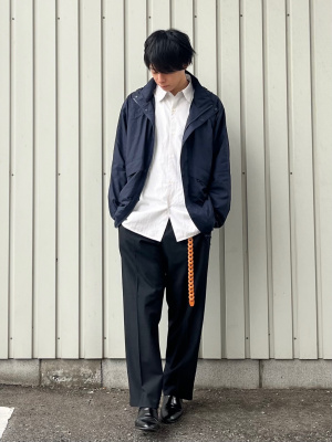新品 UNIQLO C ライトウェイトスタンドブルゾン S ネイビー 新品未使用】UNIQLO C ライトウェイトスタンドブルゾン ネイビー