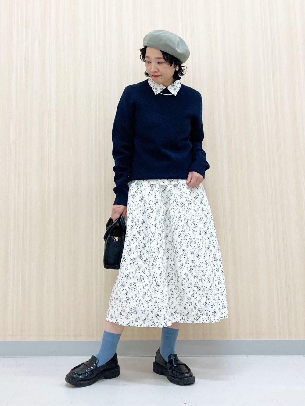 ウォッシャブルニットリブパンツ、ウォッシャブルミラノリブクルー  