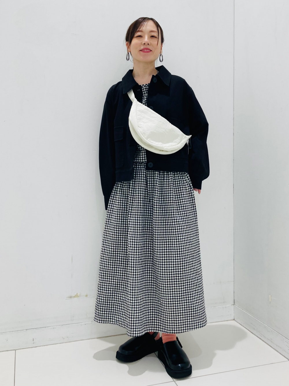 ユニクロ：シー パフテックキルトコート／￥9,990（税込