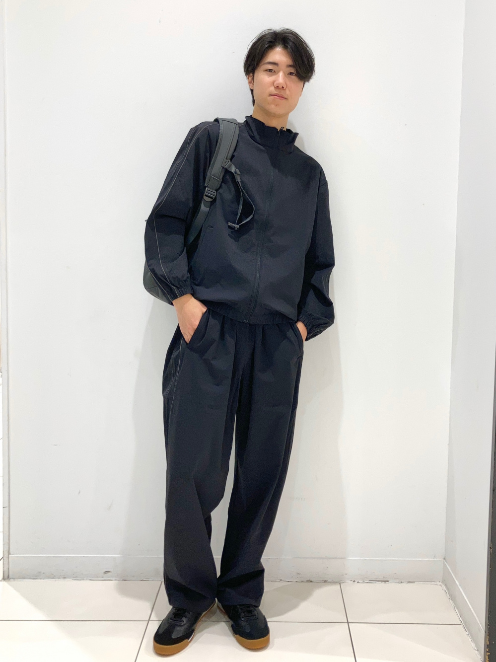 ウルトラストレッチジャケット パンツ ダークグレー S セットアップ