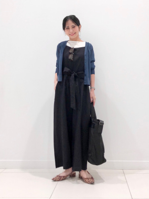 リネンMIX ストレッチドライオックス ジャンプスーツ【UNISEX】 ユニクロ公式 | リネンブレンドジャンプスーツ