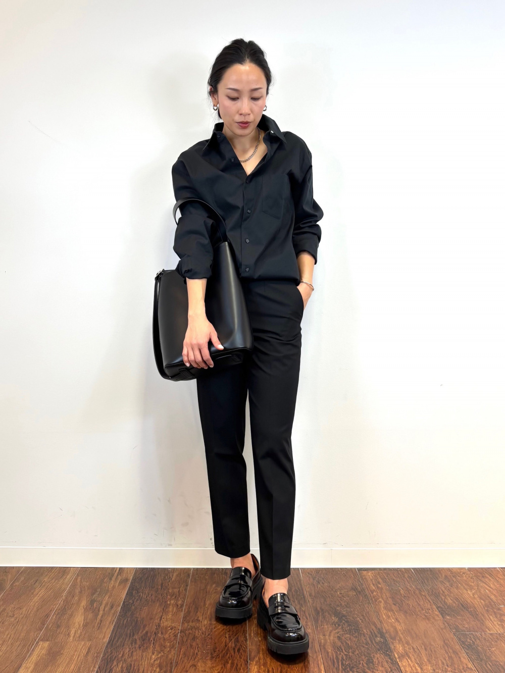 感動ダブルジャケットリラックスフィット、アクティブブラトップ