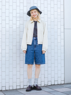 ユニクロ公式 | ジップアップショートブルゾン