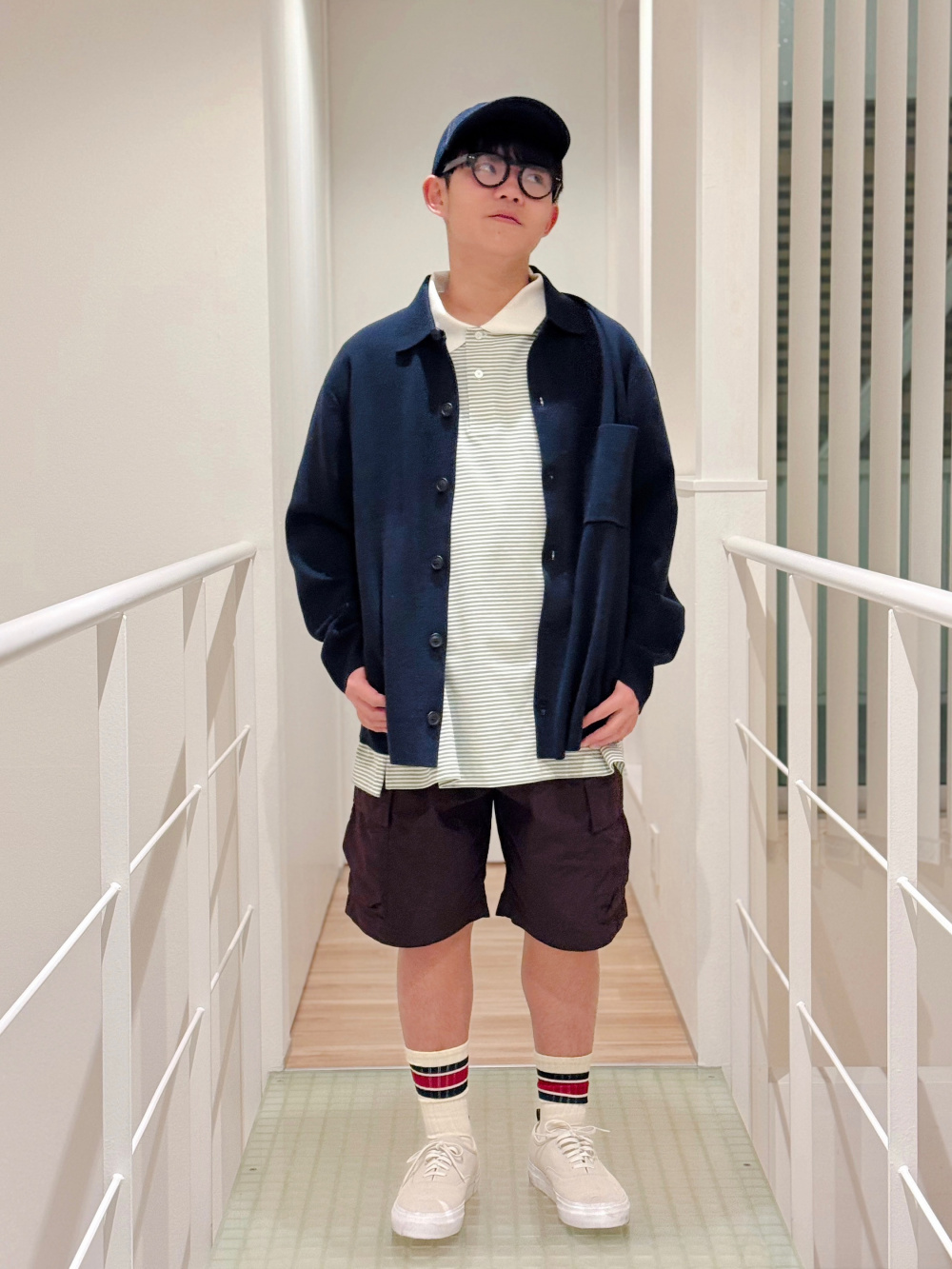 ユーティリティショートブルゾン、ミラノリブシャツカーディガン」の