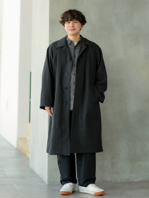 ユニクロ公式 | オーバーサイズステンカラーコート