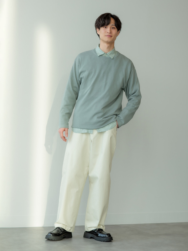 ワイドフィットチノのコーディネート・着用イメージ｜ユニクロ公式