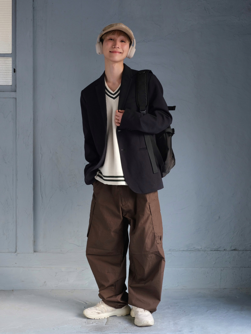 ワイドフィットカーゴパンツ」の着用コーディネート| ユニクロ公式