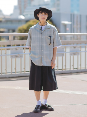 ユニクロ公式 | ワイドフィットハーフパンツ